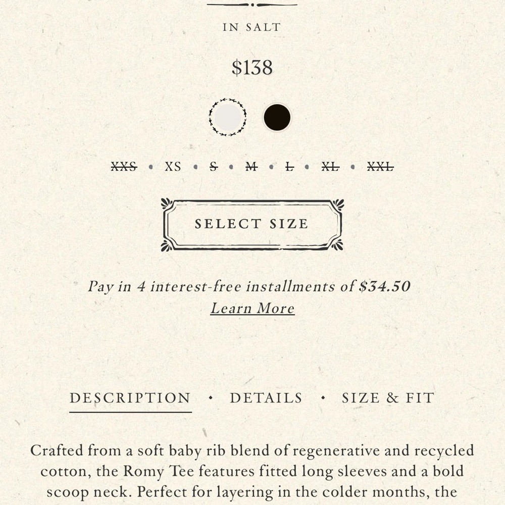 DÔEN Romy Tee - Picture 5 of 8